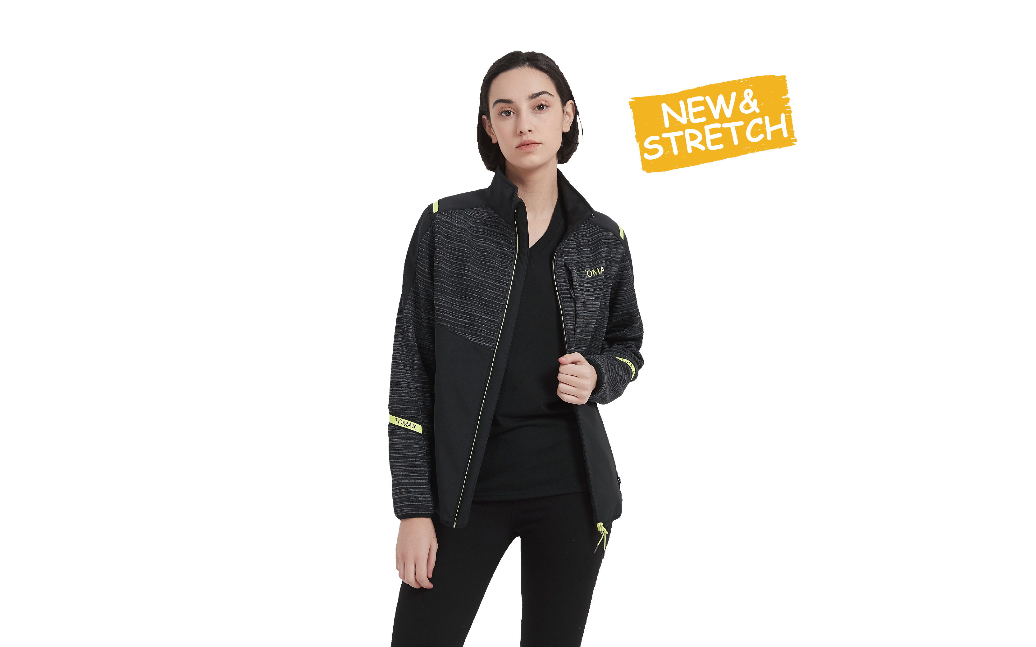 P00J084 Hybrid Softshell Women Jacket