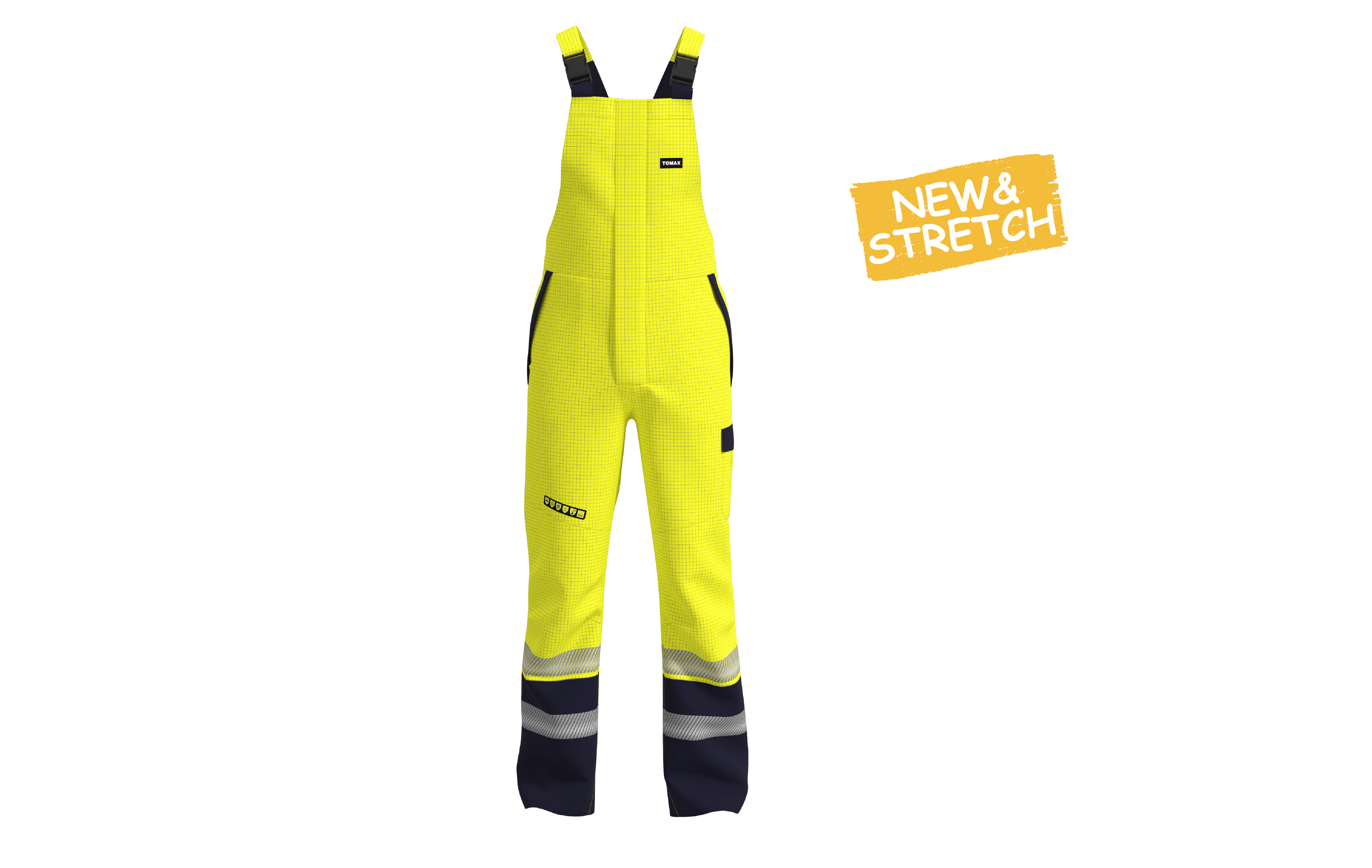 F00B144 FR 3-laxyer Multinorm Rain Bib-pants