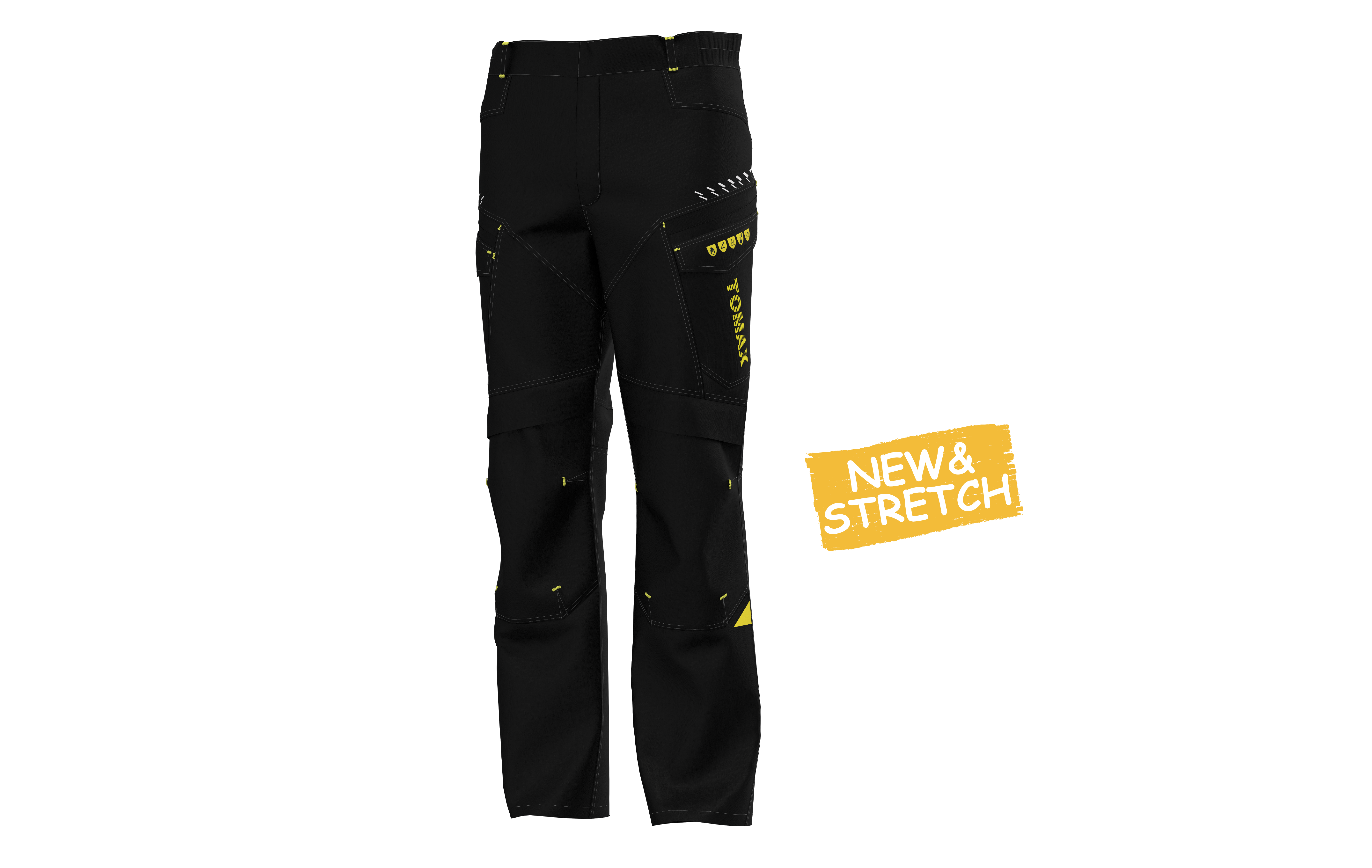 F00P142 FR cotton stretch trousers