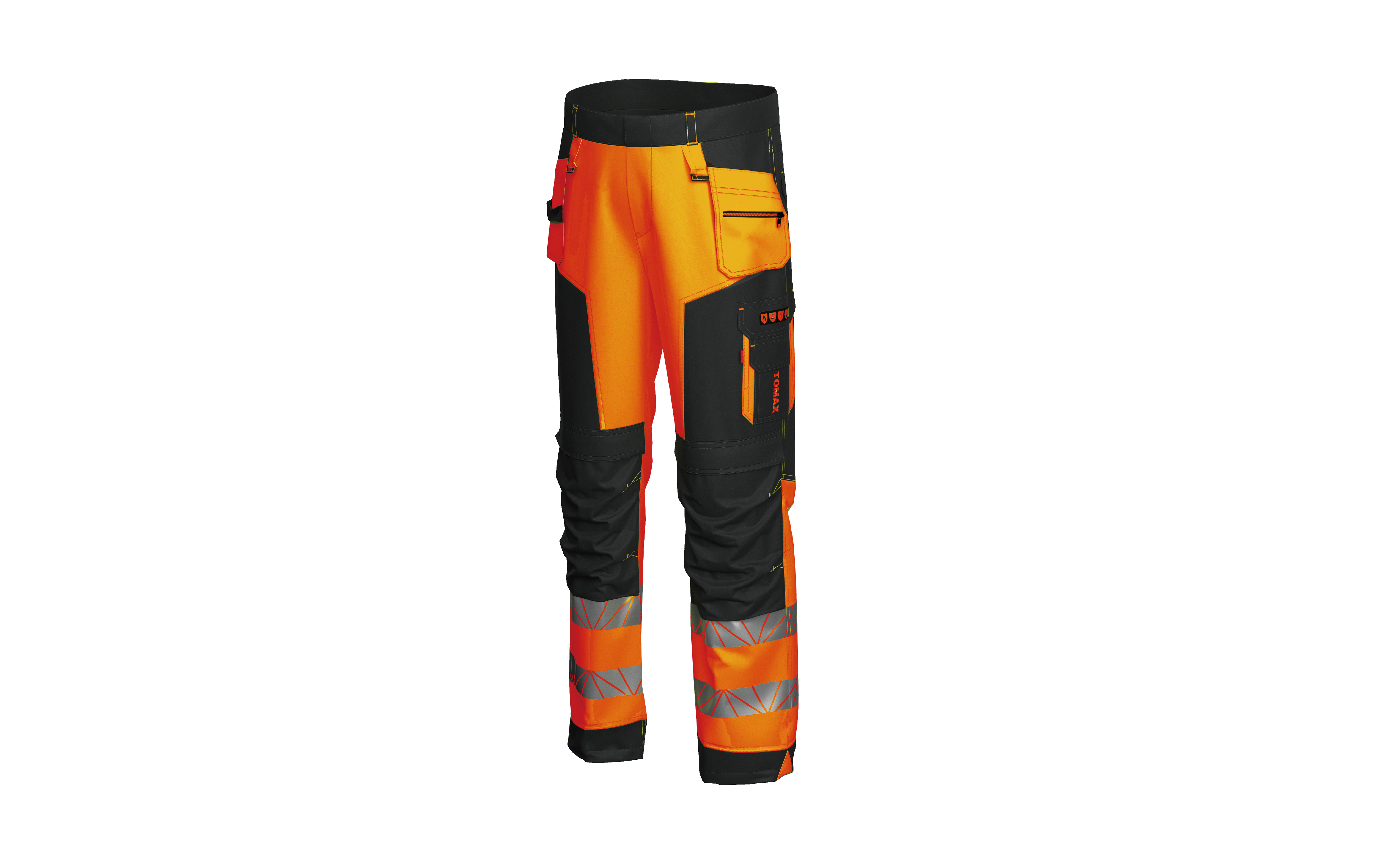 F00P135 FR Hi-vis Orange Trousers