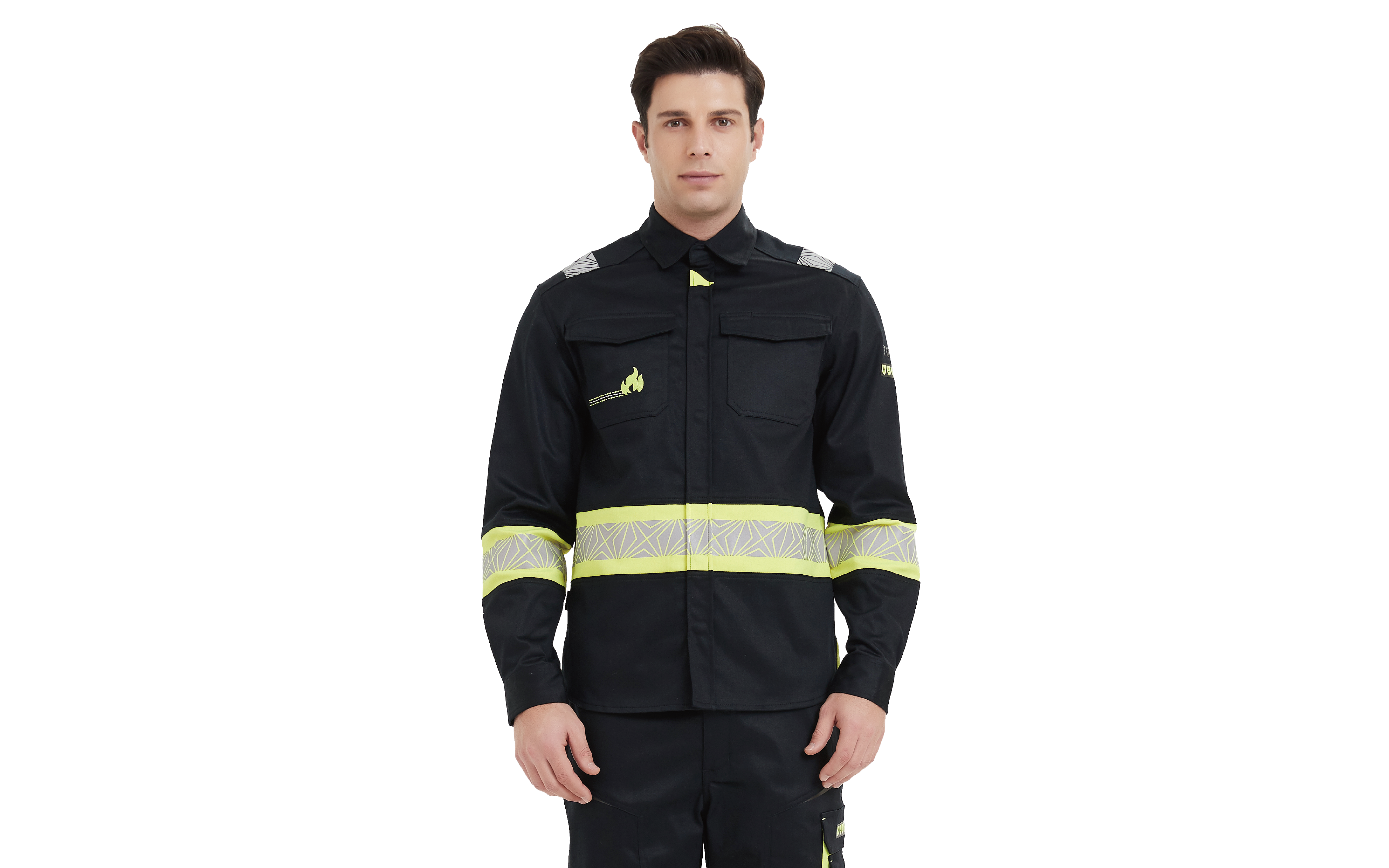 F00J124 FR cotton stretch shirt
