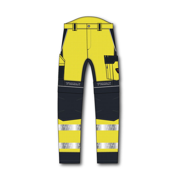 Inherent FR Hi Vis Stretch Trousers Fireproof Work Trousers 0