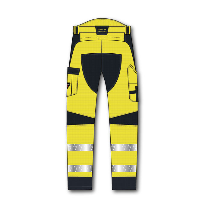 Inherent FR Hi Vis Stretch Trousers Fireproof Work Trousers 1
