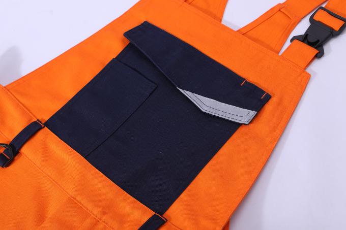 EN 15797 Flame Retardant Workwear Zip Closure FR Bib Trousers 3