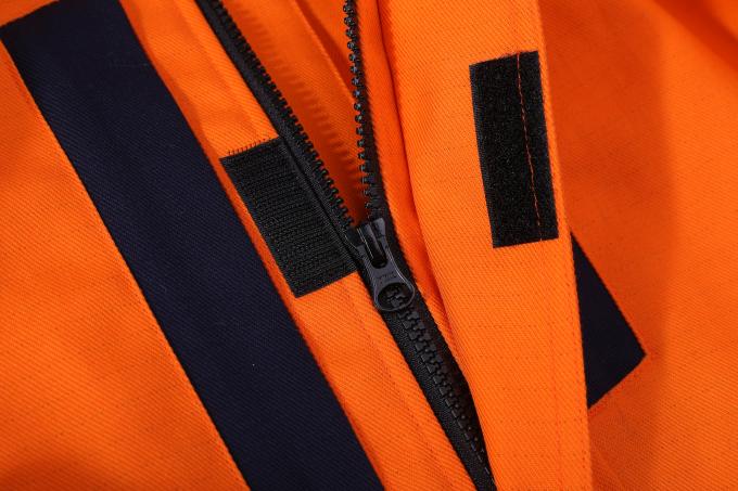electric work jacket details