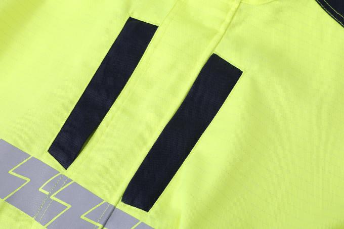 CVC Hivis Yellow Fire Retardant Overall For Electric Industry 3