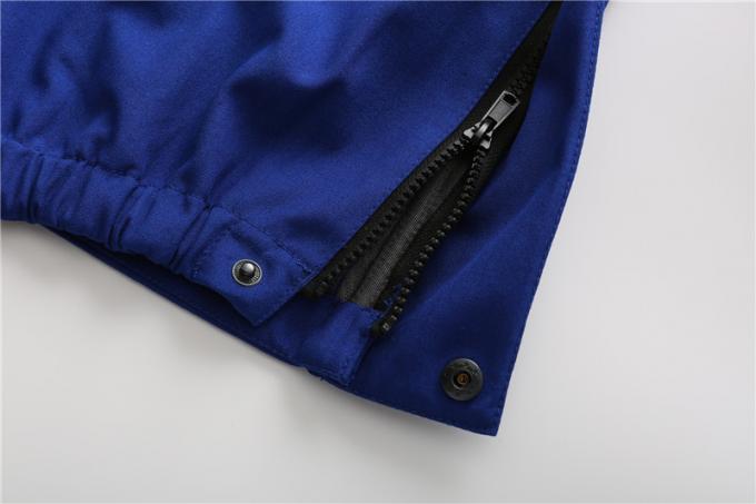 Royal Blue Flame Retardant Jacket , 330gsm Fr Rain Proof Work Jacket 9