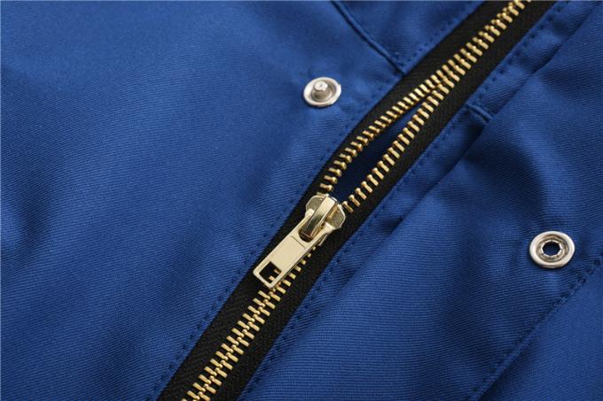 Aramid Inherently Flame Retardant Work Jacket , arc protection workwear for electric power industry 2