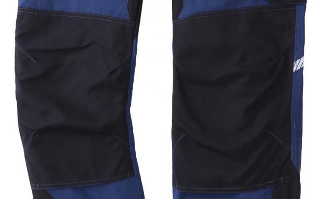Adjustable Braces Cotton Bib Pants With Reinforced Ruler Pocket 7