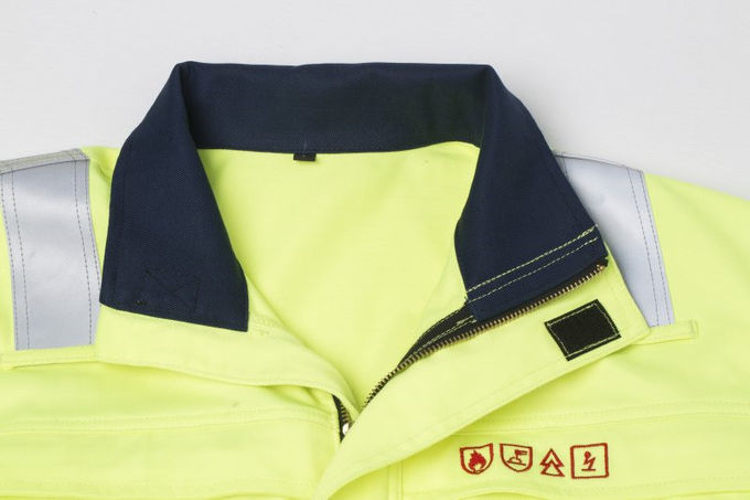 EN11611 Anti Static Workwear 330gsm Fire Retardant Work Clothes 9