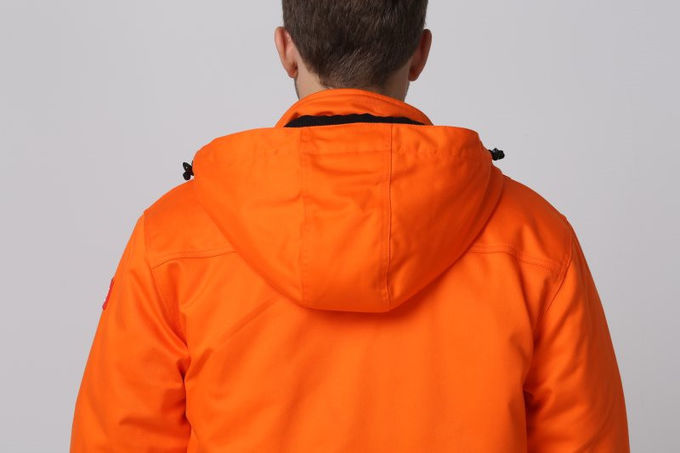 EN342 Fire Resistant Winter Jacket , 1% Carbon Fiber Cold Weather Workwear 6