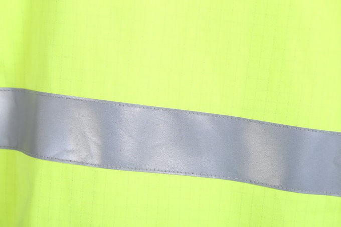EN20471 Hivis flame retardant CVC fabric work jacket , Mens Reflective Jacket 13