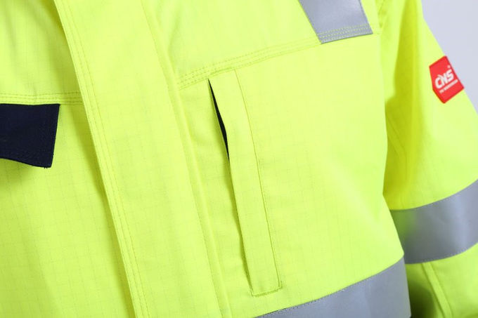 Hi Vis Light Weight Anti Static Flame Retardant Overalls 5