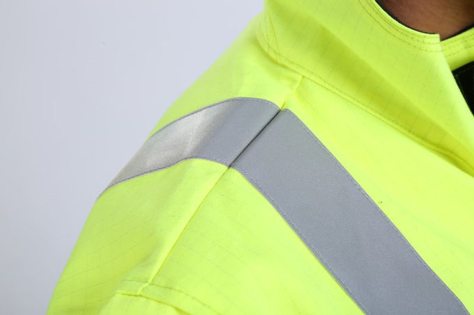 Hi Vis Light Weight Anti Static Flame Retardant Overalls 8