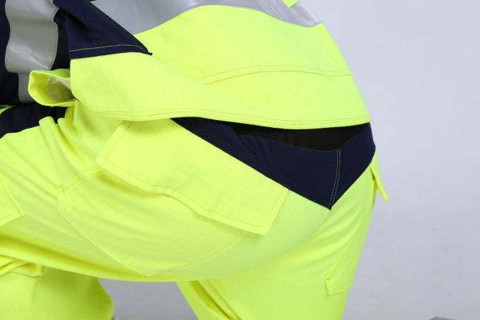 Hi Vis Light Weight Anti Static Flame Retardant Overalls 10