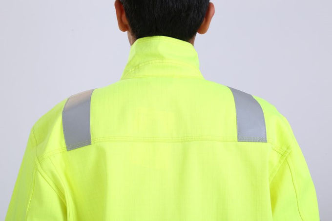 Hi Vis Light Weight Anti Static Flame Retardant Overalls 12