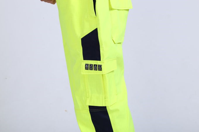 Hi Vis Light Weight Anti Static Flame Retardant Overalls 13