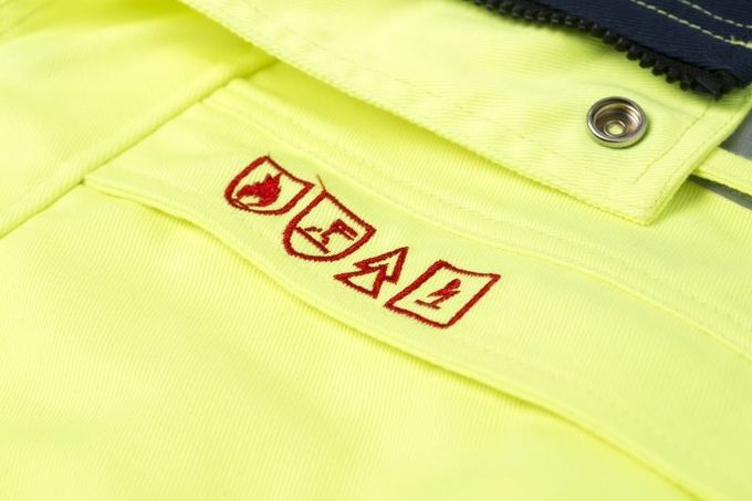 Mine Anti Static Workwear 330gsm Fire Retardant Safety Clothing 6