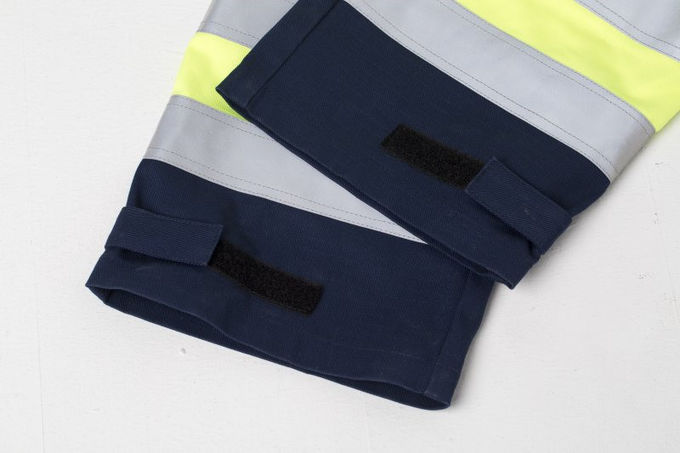 HIVIS Fire Retardant Bib Trousers , 99% cotton anti-statics fabric safety bib pants 6
