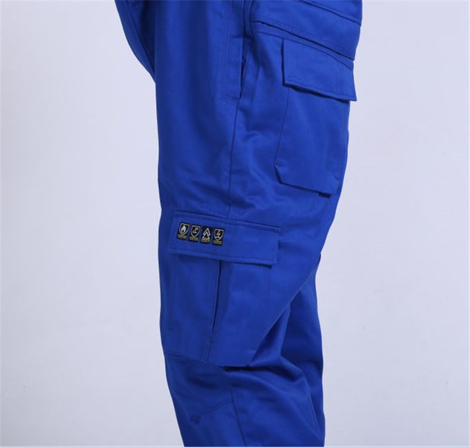 Anti- Liquid Chemical Protective Clothing , FR Chemical Resistant Coveralls 14