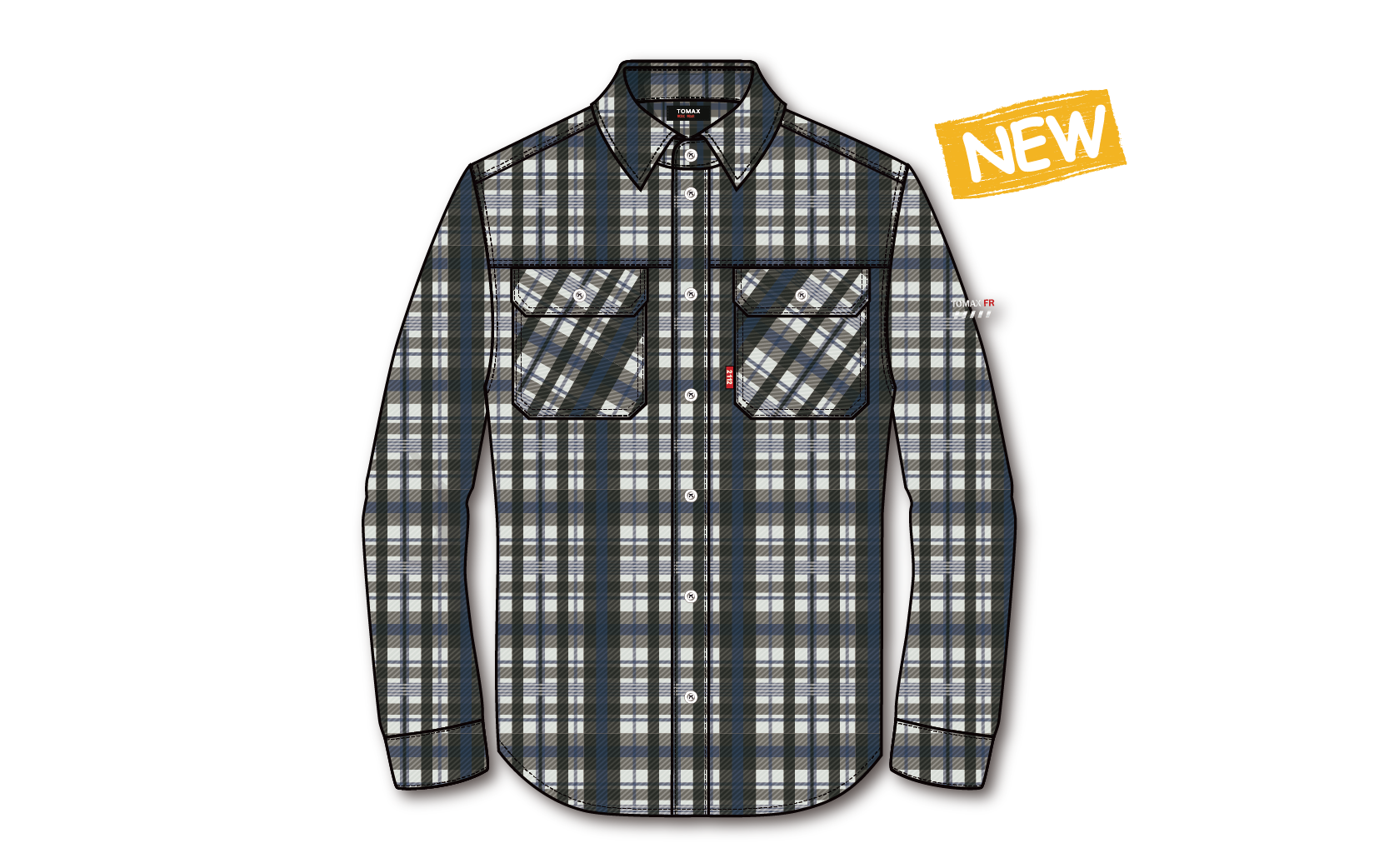 F00J092 PLAID SHIRT