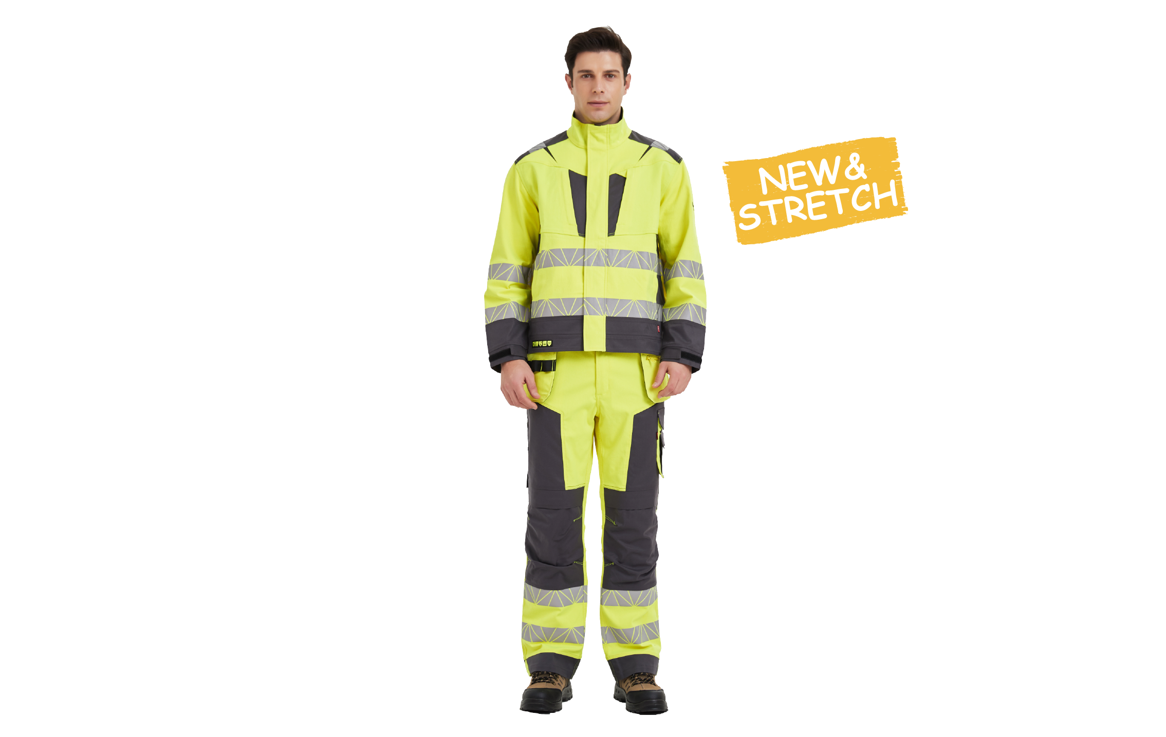 F00J120 Inherent FR Hi-vis stretch jacket