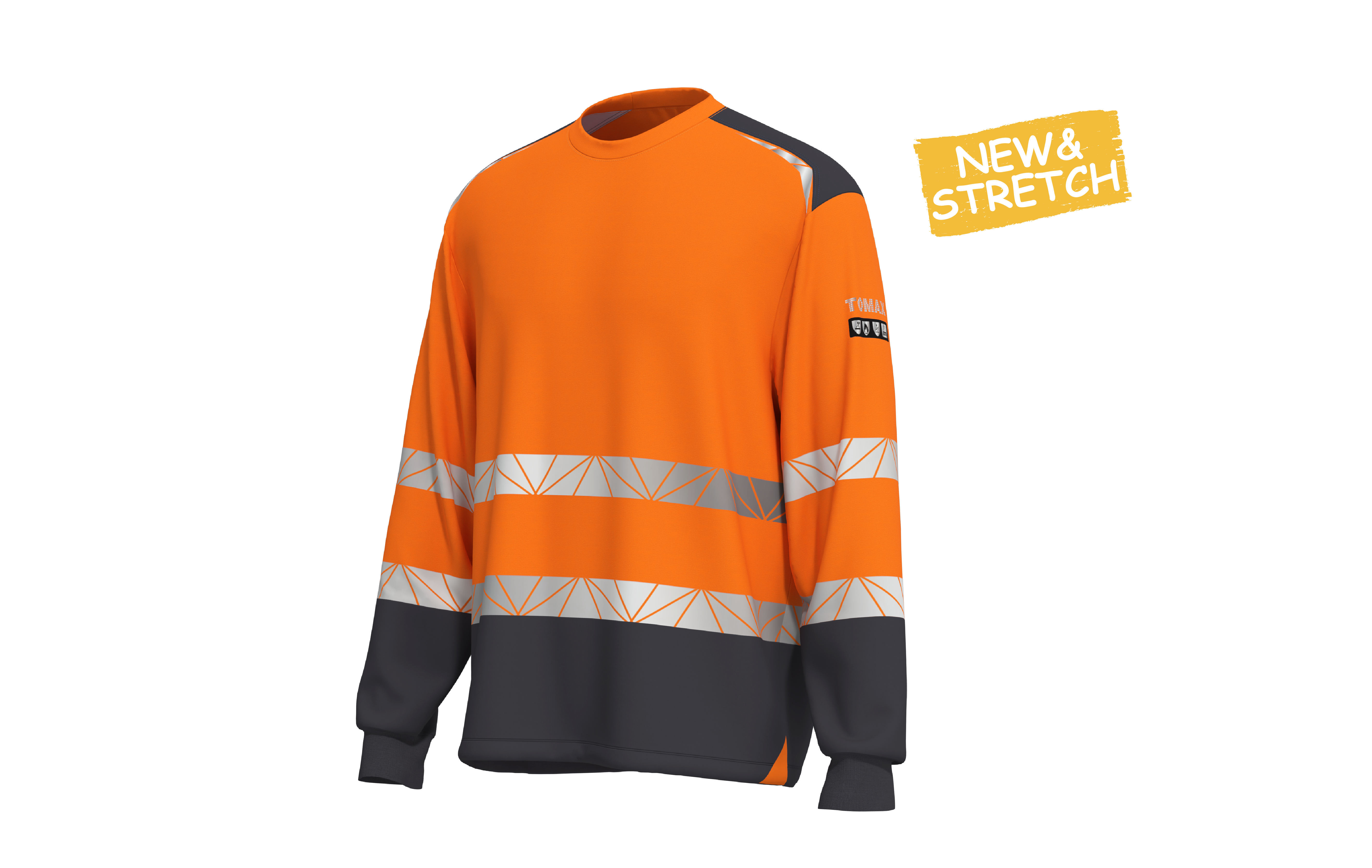 F00J173 Inherent FR Hi-vis Orange T-shirt