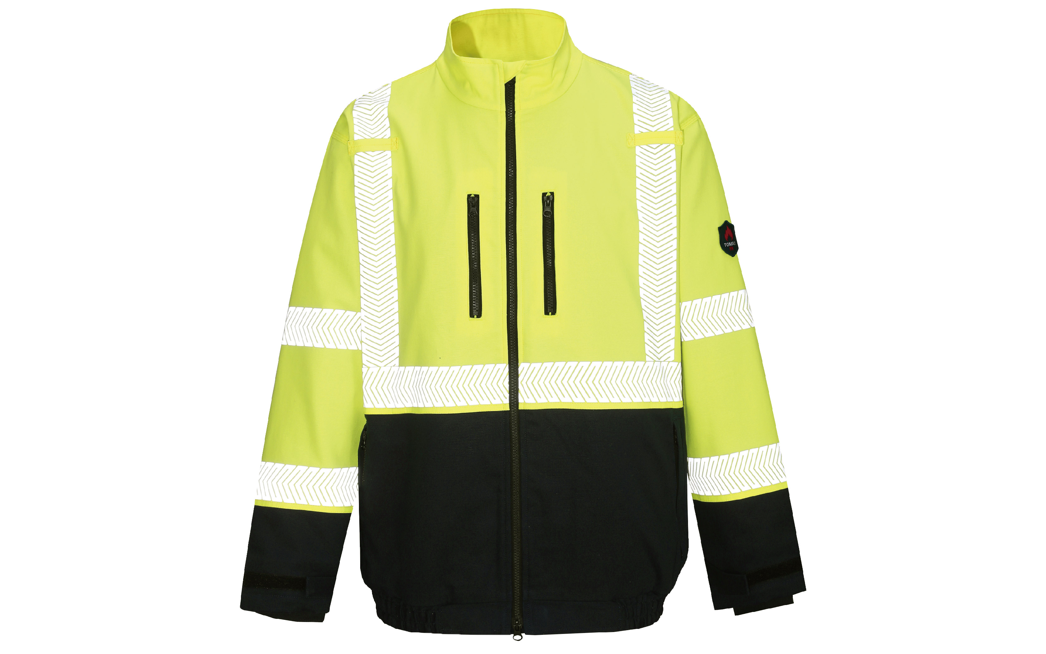 F00J162 FR Hivis lined jacket