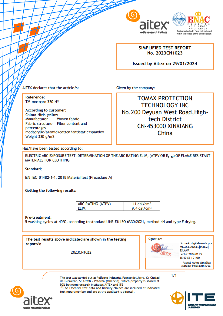 EN61482-1-1 TME-mocopro 330HY